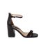 Womens/ladies Safiya High Block Heel Sandals Black Dorothy Perkins-2