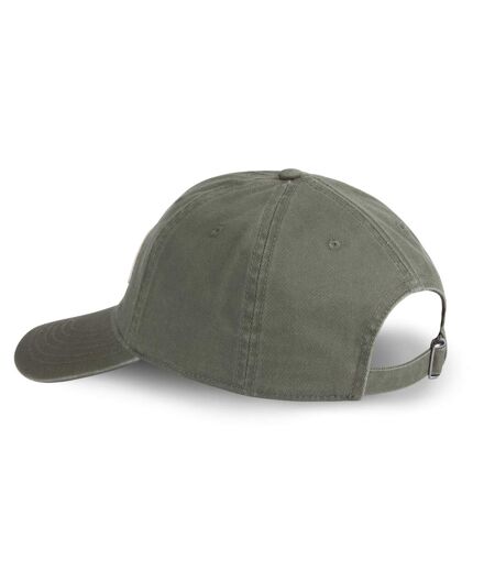 Casquette dad cap en sergé de coton avec patch brodé Log Vondutch