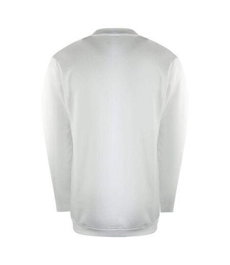 Sweat Motif/style Logo Rectangulaire Homme Blanc Love Moschino