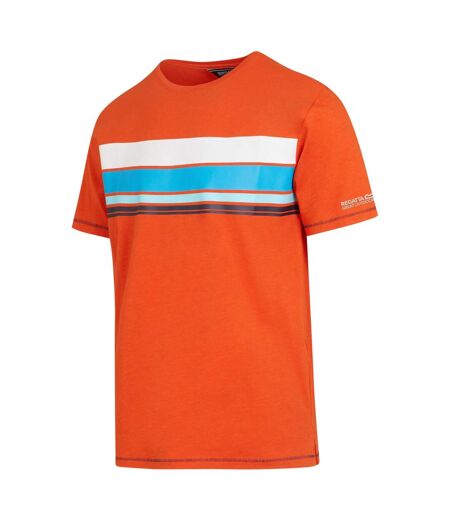 T-shirt rayonner homme rouge orangé Regatta Regatta