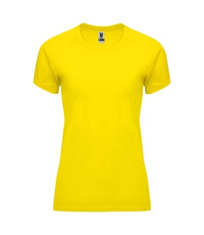 T-shirt bahrain femme jaune Roly Roly