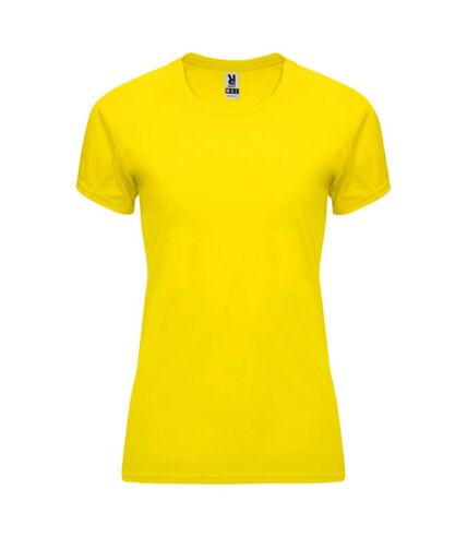 T-shirt bahrain femme jaune Roly Roly