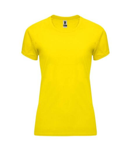 T-shirt bahrain femme jaune Roly Roly