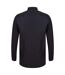 Henbury Mens Modern Long Sleeve Slim Fit Oxford Shirt (Black) - UTPC3832