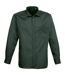 Premier Mens Long Sleeve Formal Plain Work Poplin Shirt (Bottle) - UTRW1081
