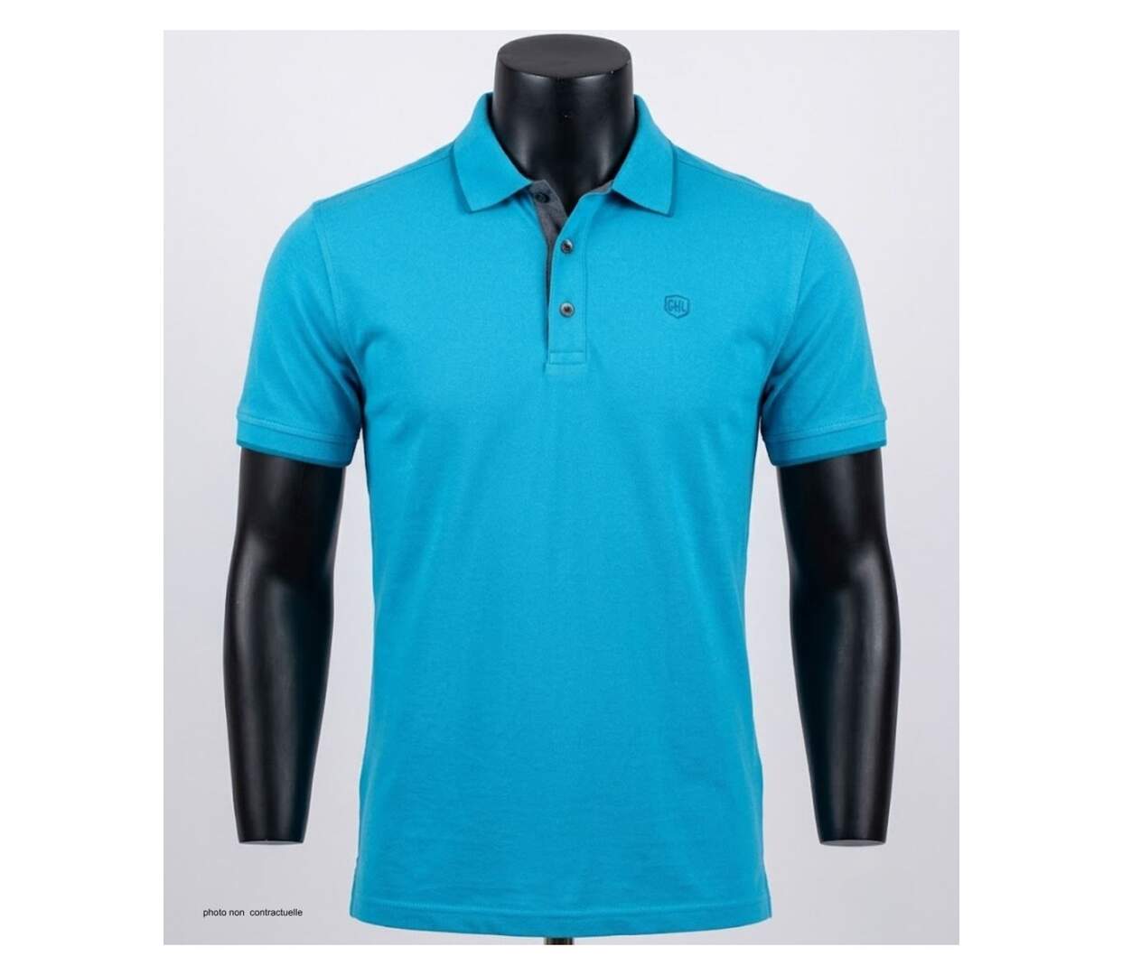 CHALLENGER C2101A : Polo en maille piquée respirante pour un look estival raffiné-3