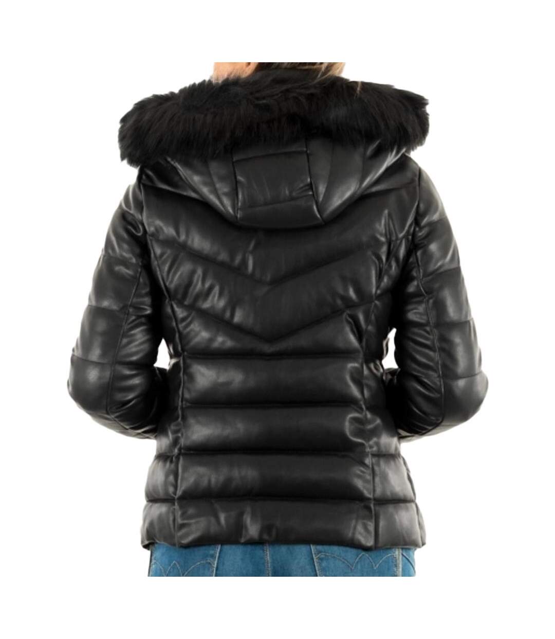 Doudoune noire femme morgan gkidia-2