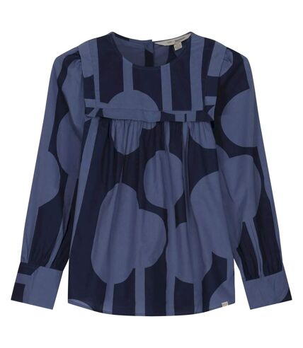 Blouse orla kiely femme bleu marine Regatta