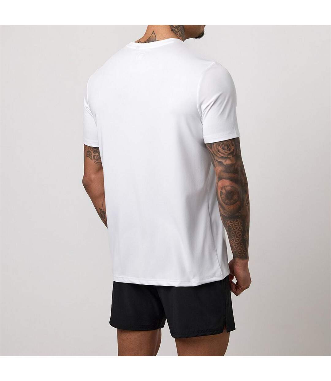 T-shirt Victory Homme Blanc Gym King-4