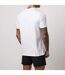 T-shirt Victory Homme Blanc Gym King-4