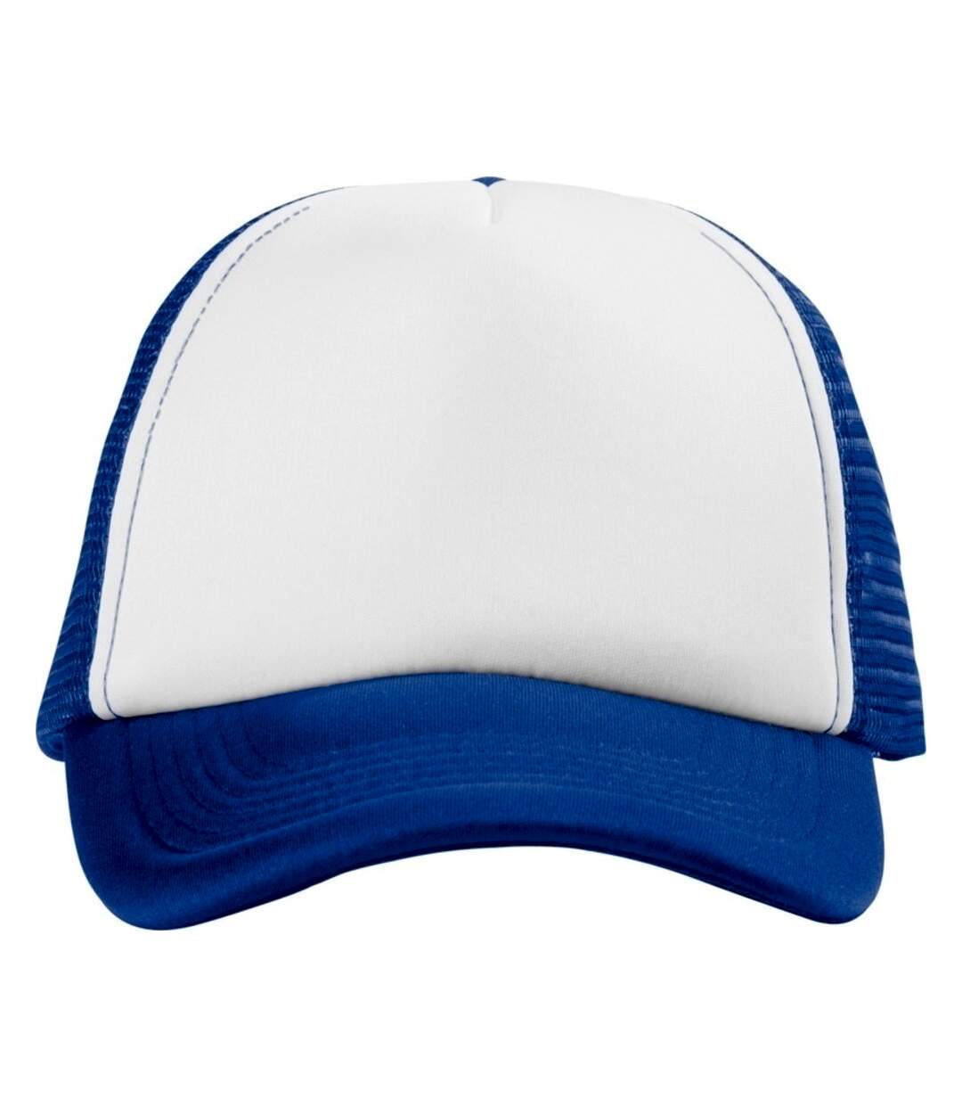 Trucker casquette 5 panels bleu roi/blanc Bullet-2