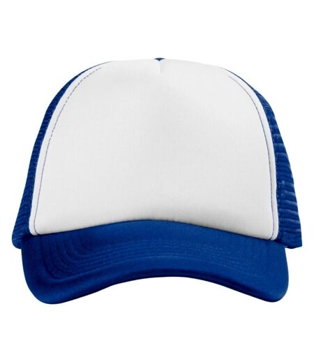 Bullet Trucker 5 Panel Cap (Royal Blue/White) - UTPF978