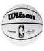 Mini Ballon De Basket Motif/style Nba Autograph Taille 3 Blanc Wilson-1