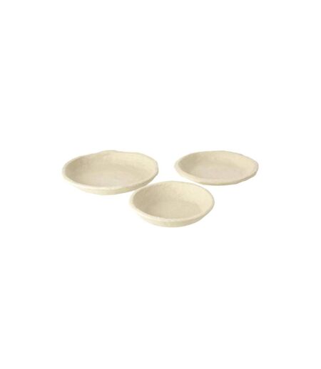 Lot de 3 Coupelles Déco Chad 40cm Blanc