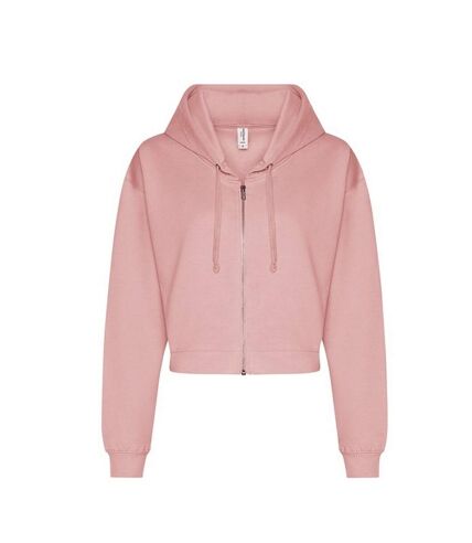 Veste à capuche femme vieux rose Awdis