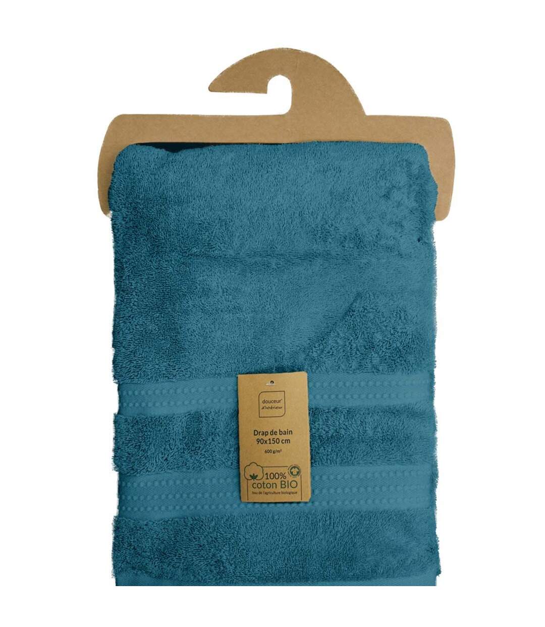 Drap de Bain Excellence 90x150cm Bleu Orage-5