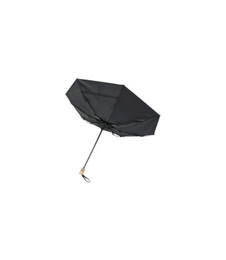 Avenue Bo Foldable Auto Open Umbrella (Solid Black) (One Size) - UTPF3175