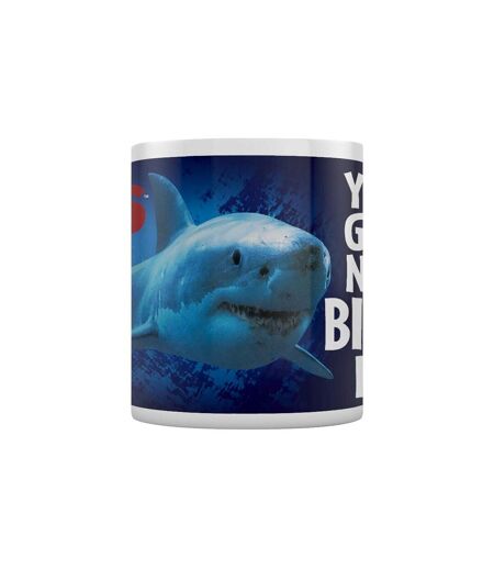 Jaws - Mug BIGGER BOAT (Bleu / Blanc) (Taille unique) - UTPM1788