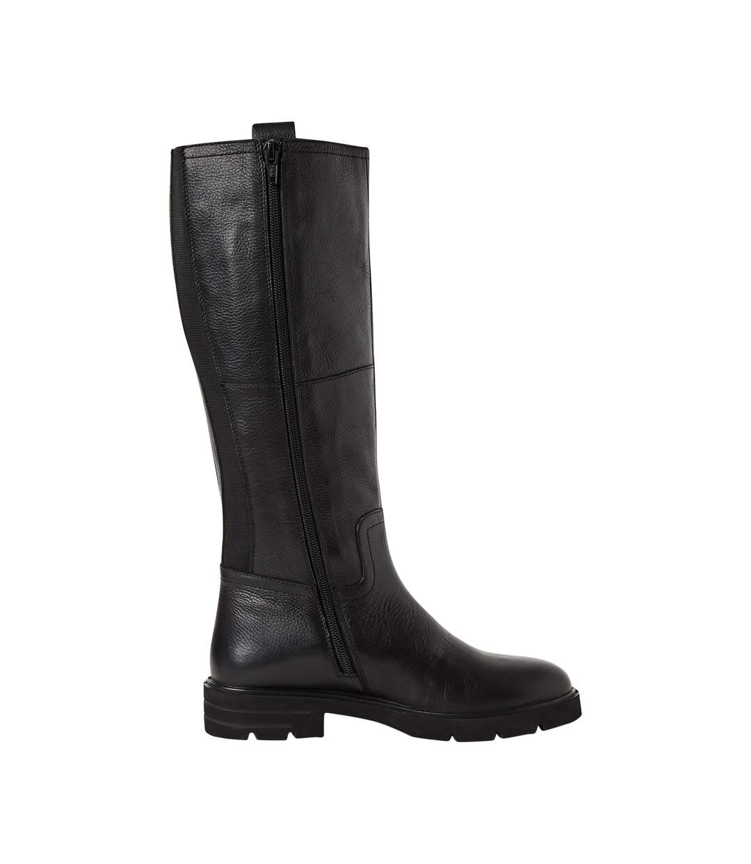 Bottes Plate Cuir Tamaris-2