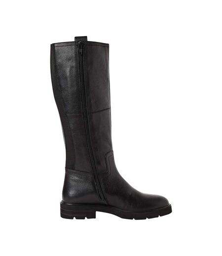 Bottes Plate Cuir Tamaris
