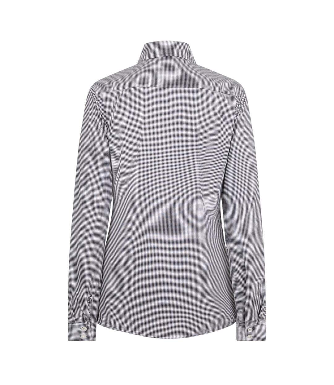Womens/ladies Tailored Long-sleeved Shirt True Navy Musto-2