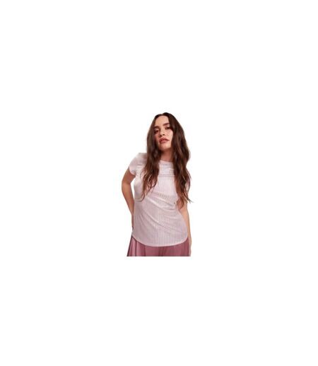 T-shirt Motif/style Métallisé Femme Rose Clair Ted Baker