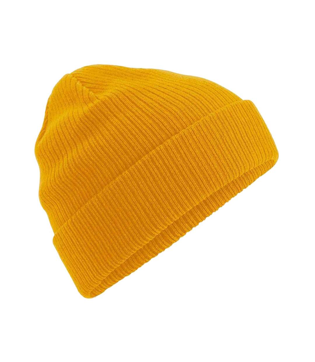 Bonnet adulte jaune foncé Beechfield