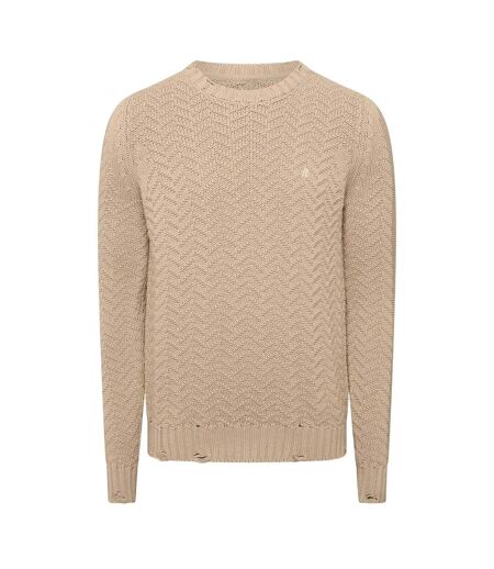 Mens Relaxed Fit Jumper Brown Replay