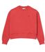 Womens/ladies Oversized Sweatshirt Red Lacoste-2