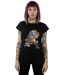 Disney - T-shirt BEAUTY AND THE BEAST BEAST SKETCH - Femme (Noir) - UTBI14709-2