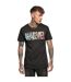 T-shirt Motif/style Avengers Logo Character Homme Noir MerchCode-1