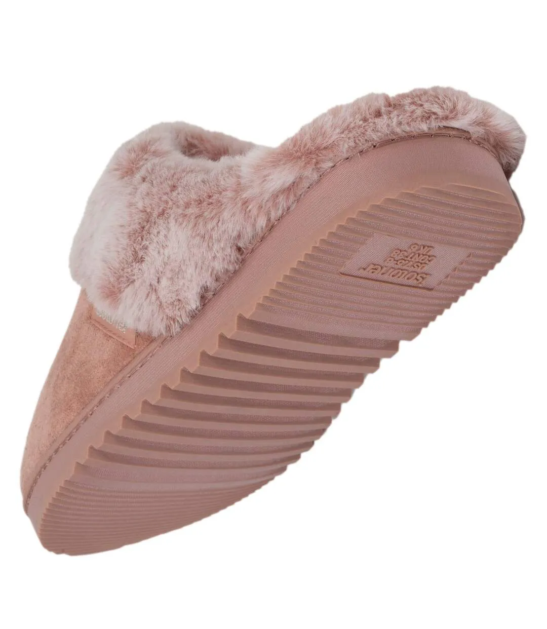 Isotoner Chaussons Mules femme suéfine, chauds-5