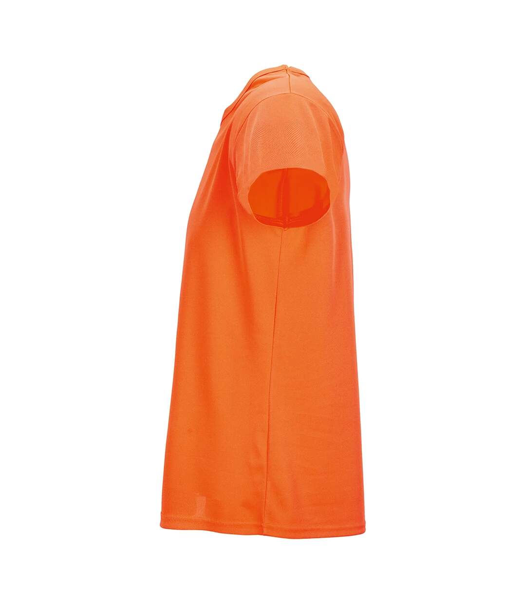 T-shirt Sprint Adulte Orange Néon SOLS-3