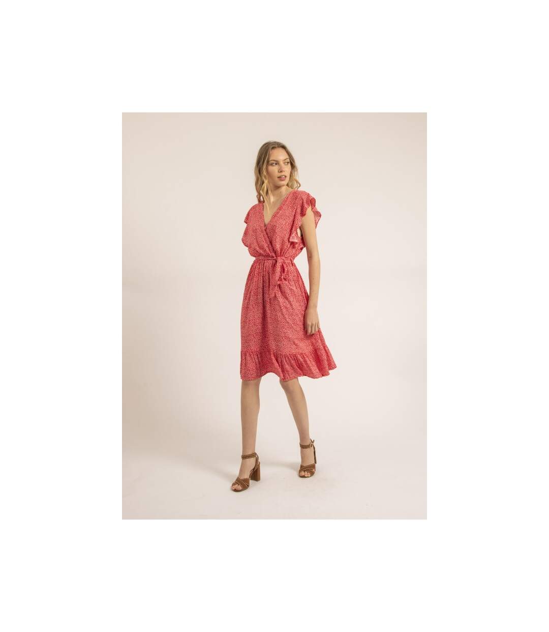 Robe courte motifs ILOFTI - Dona X Lisa-3