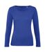B&C - T-shirt manches longues INSPIRE - Femme (Bleu) - UTBC4001