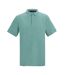 Polo Uni Manches Courtes Adino Homme Turquoise Regatta-2