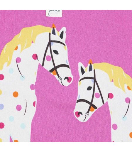 Tote Bag Motif/style Poney Taille Unique Rose Lazy Jacks