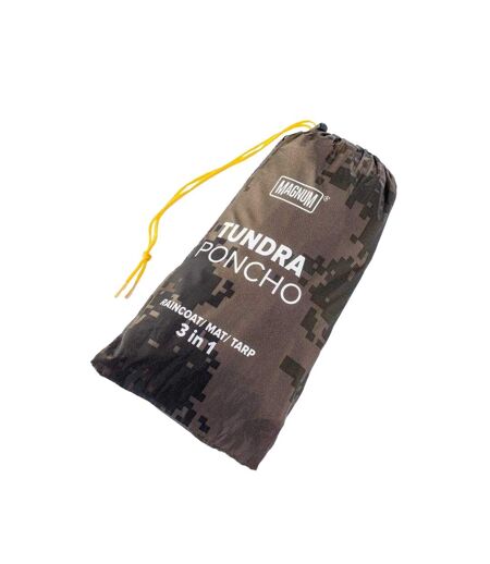 Poncho Motif/style Camouflage Tundra Adulte Marron Magnum