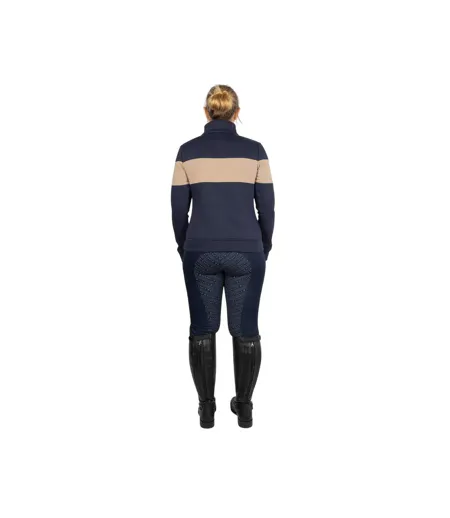 Womens/ladies Elevate Style Sweatshirt Navy Fossil Hy