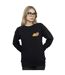 Disney Sweatshirt Winnie The Pooh Womens/Ladies avec impression de la poitrine au dos (Noir) - UTBI42878-2