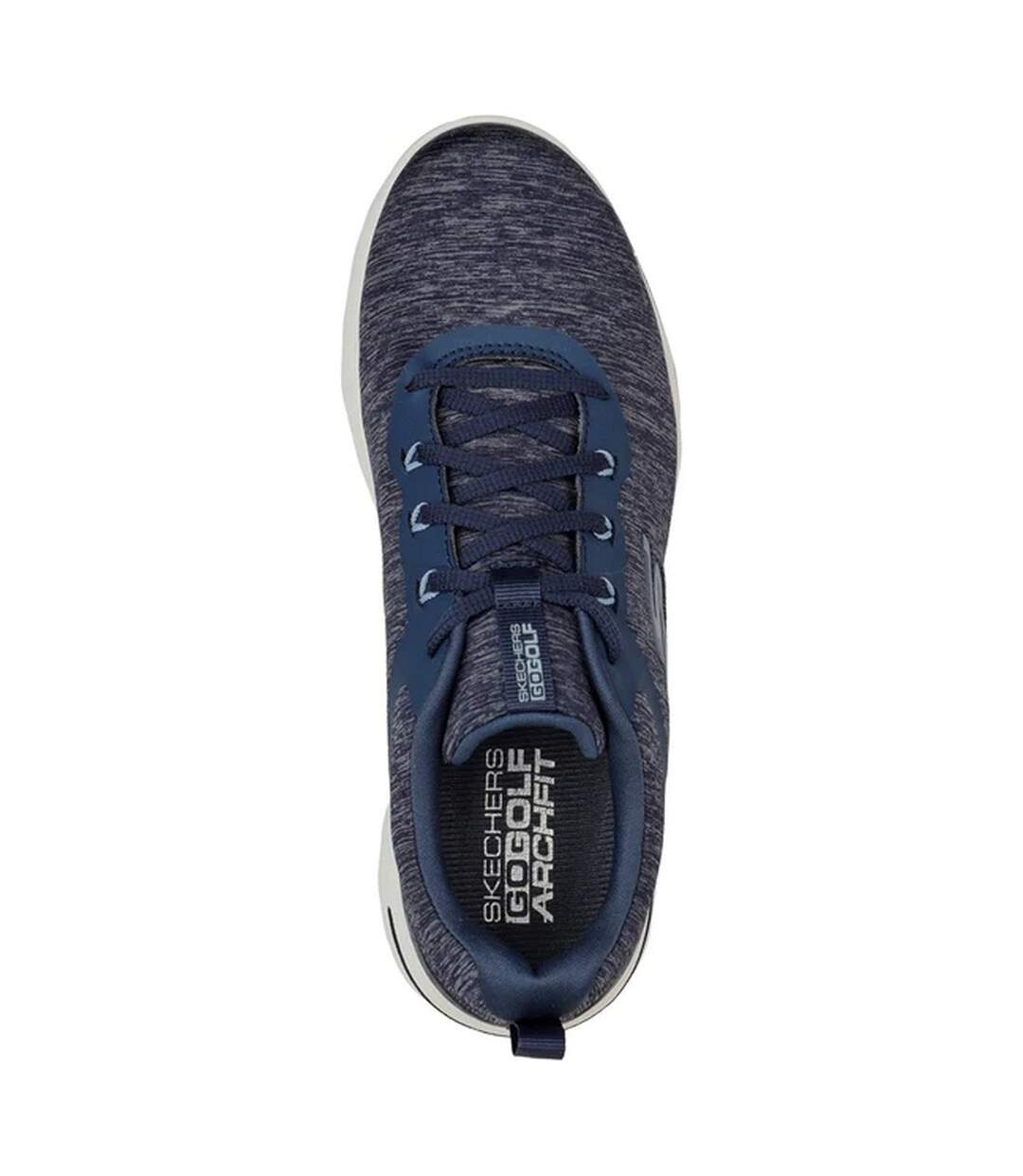 Womens/ladies go golf walk 5 golf shoes navy/blue Skechers-4
