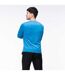 Mens Lope Polyester T-shirt Blue Martes Essential-4