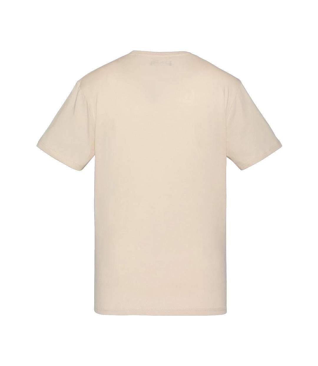 T-shirt beige homme schott emb - l-2