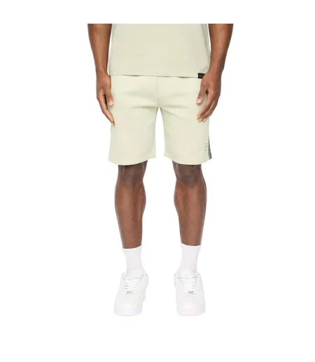 Mens Branton Shorts Light Olive Crosshatch