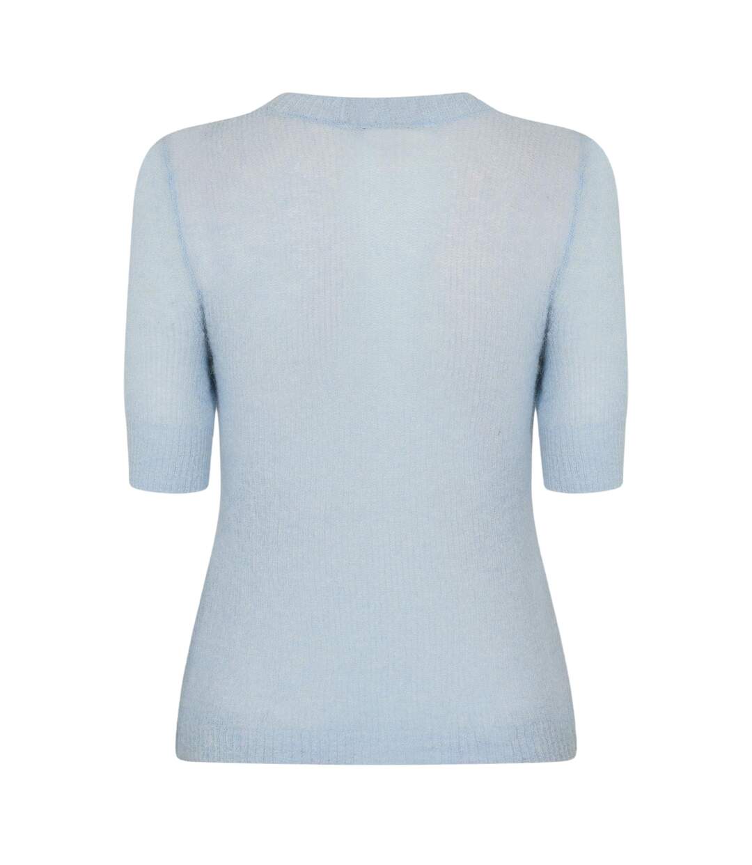 T-shirt Manches Courtes Femme Bleu Pastel Boss-2