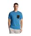 T-shirt Homme Noir Bleu Lyle & Scott-1