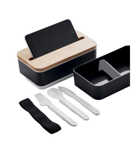 Wint polypropylene lunch box one size black MidOcean
