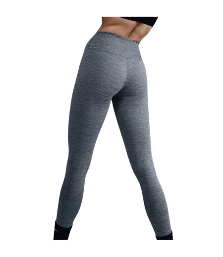 Womens/ladies One Dri-fit High Rise Tights Smoke Grey Nike