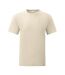 T-shirt Iconic Adulte Beige Pâle Fruit Of The Loom-1