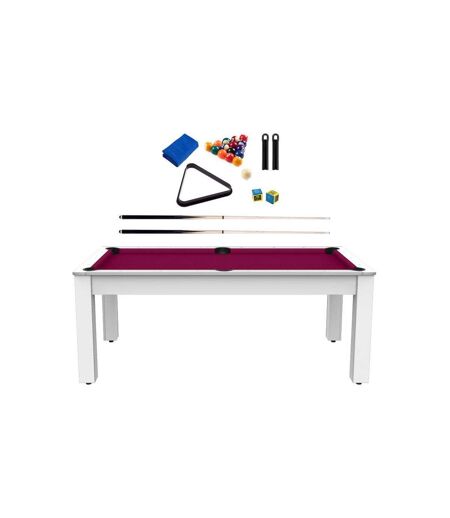 Billard convertible table 8 personnes Arizona + pack d'accessoires